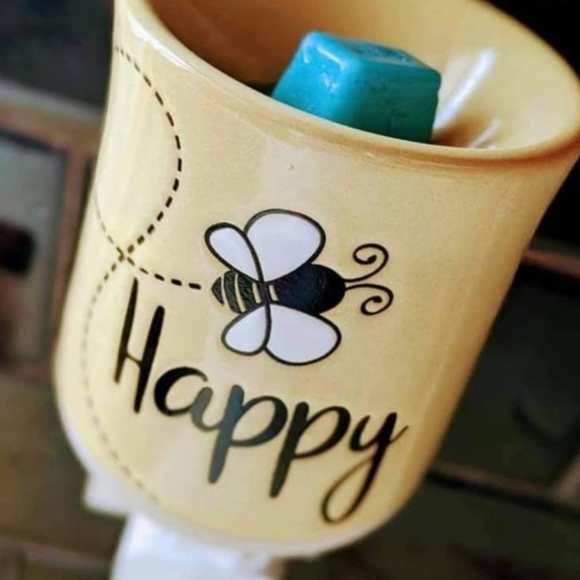 Scentsy Bee Happy Mini Warmer pre owned and pre loved - Picture 2 of 3